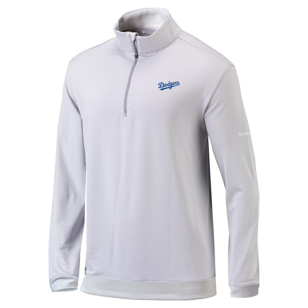 Los Angeles Dodgers Columbia Omni-Wick Even Lie Quarter-Zip Pullover Top - MLB Pullover
