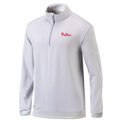 Philadelphia Phillies Columbia Omni-Wick Even Lie Quarter-Zip Pullover Top - MLB Pullover