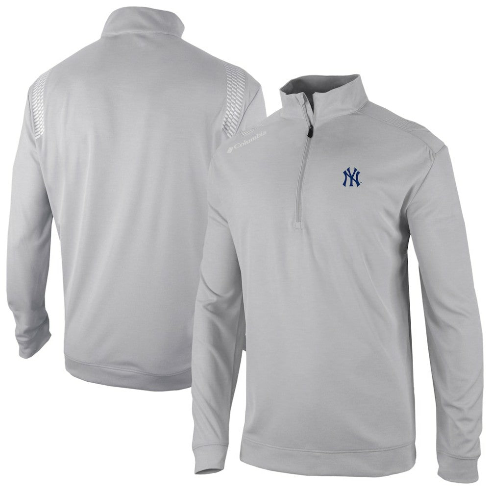 New York Yankees Columbia Oakland Downs Omni-Wick Quarter-Zip Top - MLB Tops