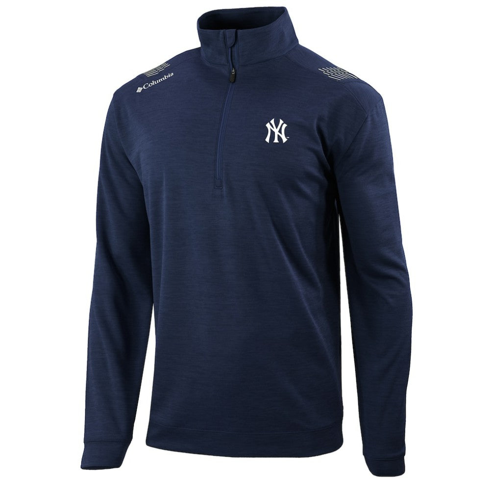 New York Yankees Columbia Oakland Downs Omni-Wick Quarter-Zip Top - MLB Tops