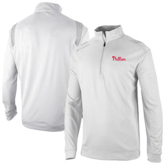 Philadelphia Phillies Columbia Oakland Downs Omni-Wick Quarter-Zip Top - MLB Tops