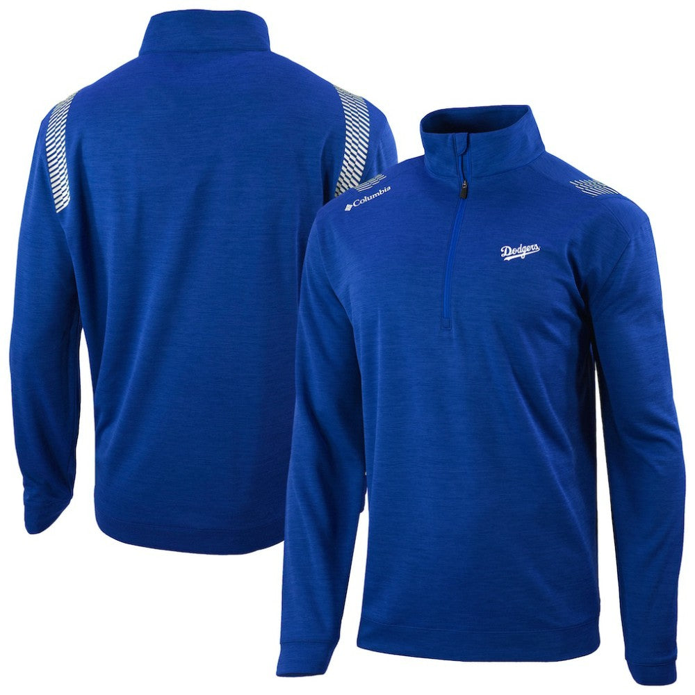 Los Angeles Dodgers Columbia Oakland Downs Omni-Wick Quarter-Zip Top - MLB Tops