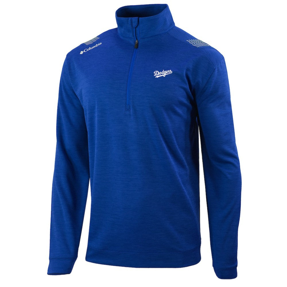 Los Angeles Dodgers Columbia Oakland Downs Omni-Wick Quarter-Zip Top - MLB Tops