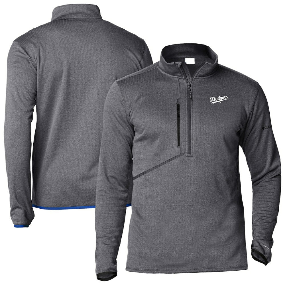 Los Angeles Dodgers Columbia Park View Omni-Wick Half-Zip Top - MLB Tops