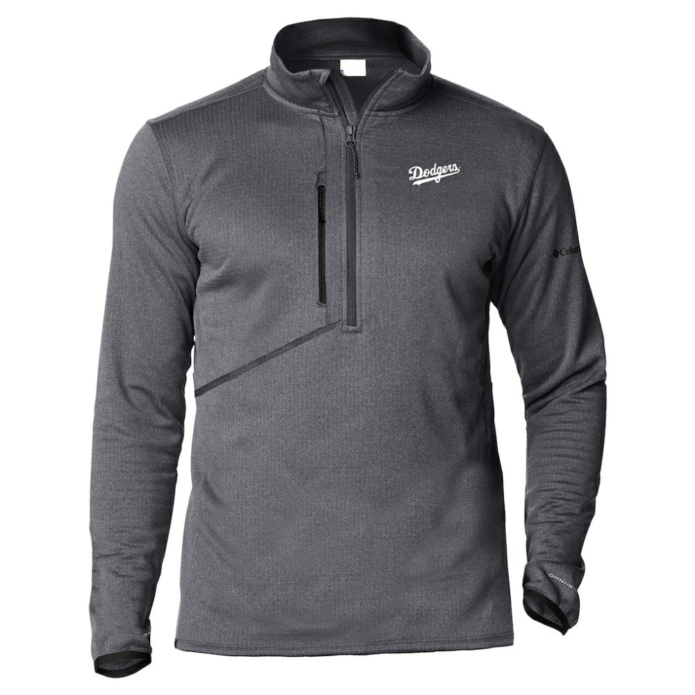 Los Angeles Dodgers Columbia Park View Omni-Wick Half-Zip Top - MLB Tops