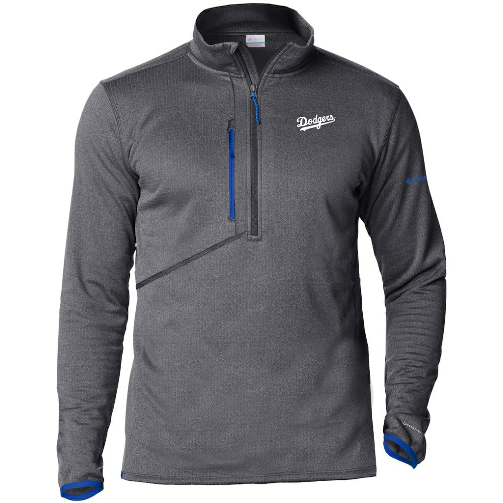 Los Angeles Dodgers Columbia Park View Omni-Wick Half-Zip Top - MLB Tops