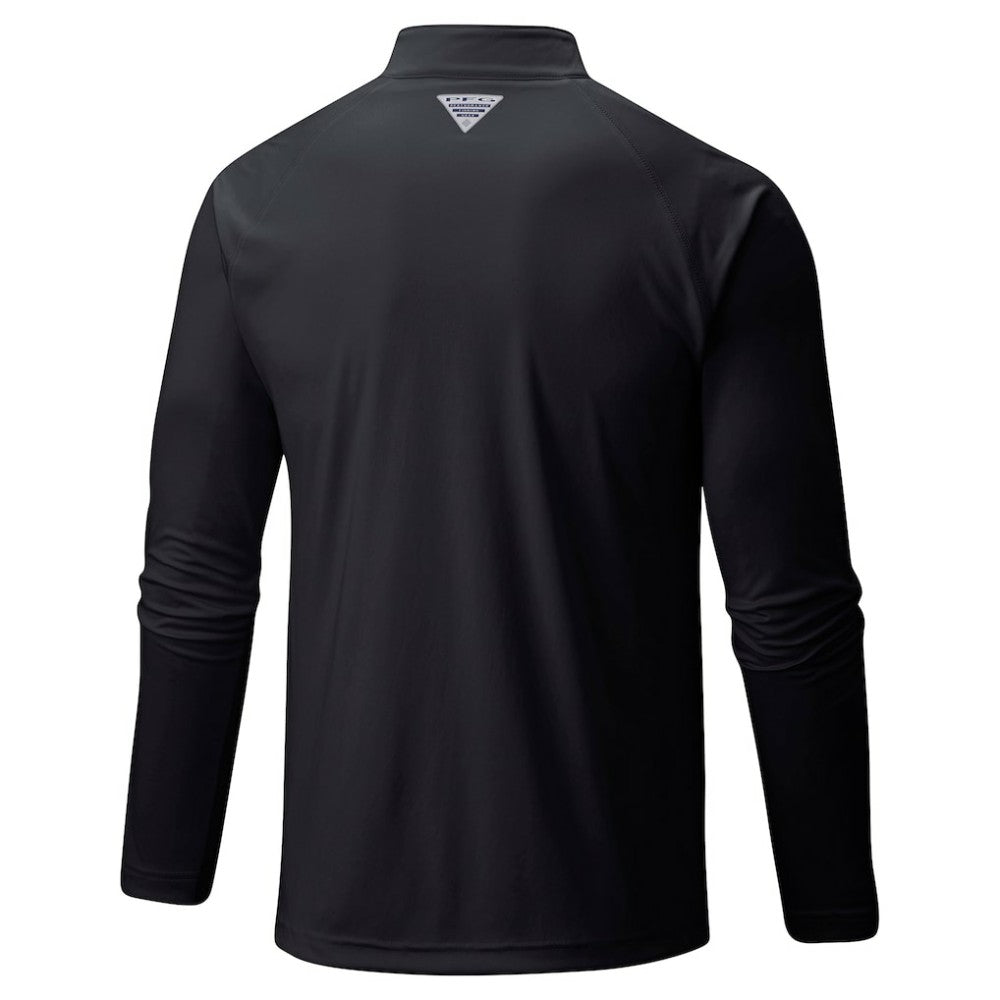 Los Angeles Dodgers Columbia Terminal Tackle Raglan Omni-Shade Quarter-Zip Pullover Top - MLB Pullover