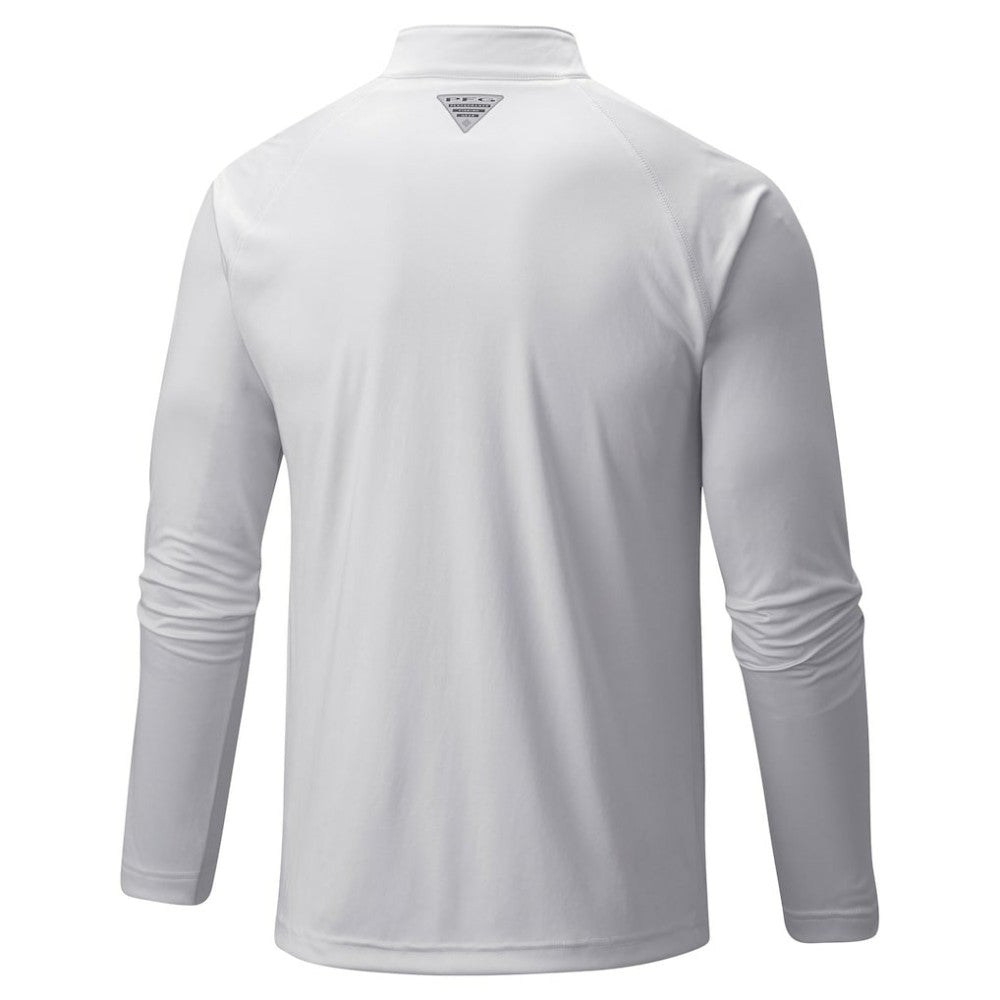 New York Yankees Columbia Terminal Tackle Raglan Omni-Shade Quarter-Zip Pullover Top - MLB Pullover
