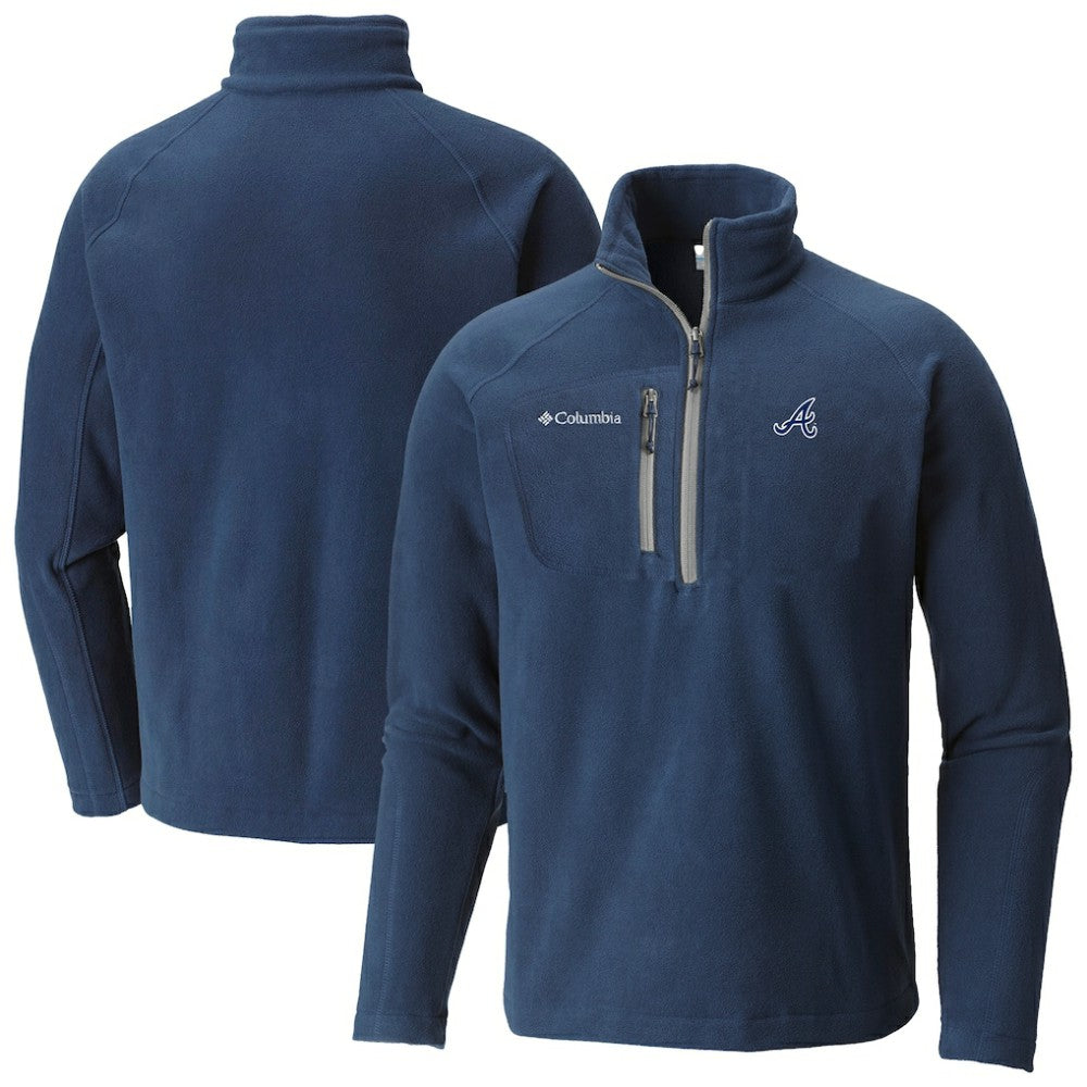 Atlanta Braves Columbia Fast Trek III Half-Zip Fleece Pullover - MLB Pullover