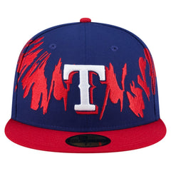 Texas Rangers New Era Retro Pattern 59FIFTY Fitted Hat - MLB Hats