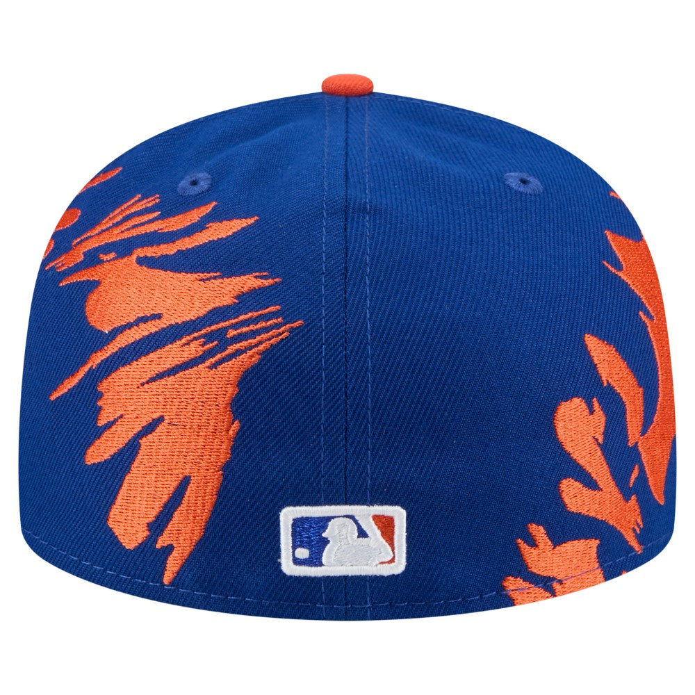 New York Mets New Era Retro Pattern 59FIFTY Fitted Hat - MLB Hats