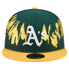 Athletics New Era Retro Pattern 59FIFTY Fitted Hat - MLB Hats