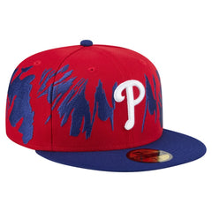 Philadelphia Phillies New Era Retro Pattern 59FIFTY Fitted Hat - MLB Hats