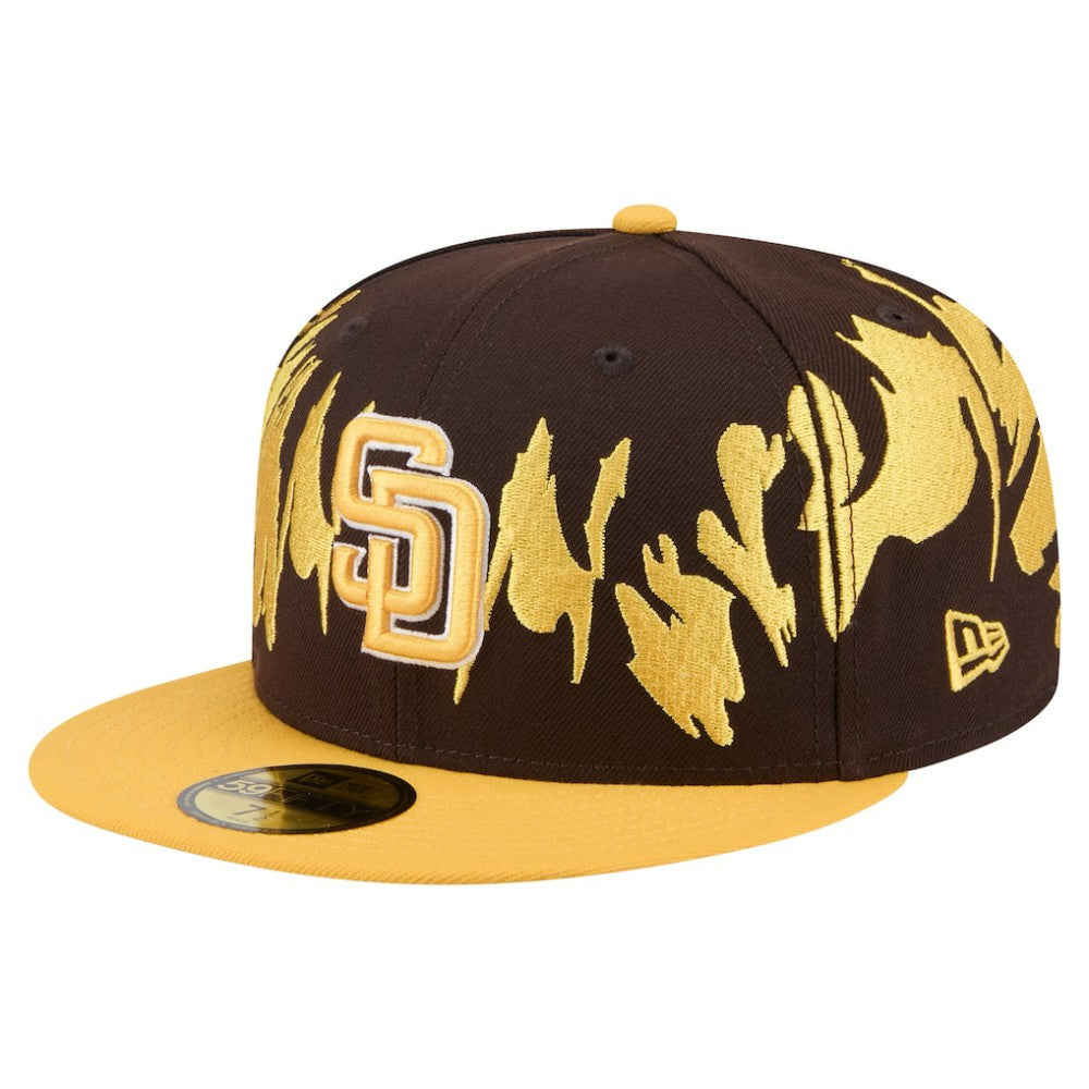 San Diego Padres New Era Retro Pattern 59FIFTY Fitted Hat - MLB Hats