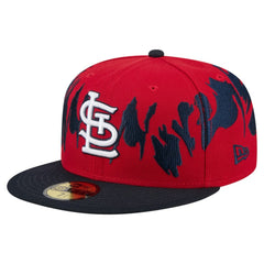 St. Louis Cardinals New Era Retro Pattern 59FIFTY Fitted Hat - MLB Hats