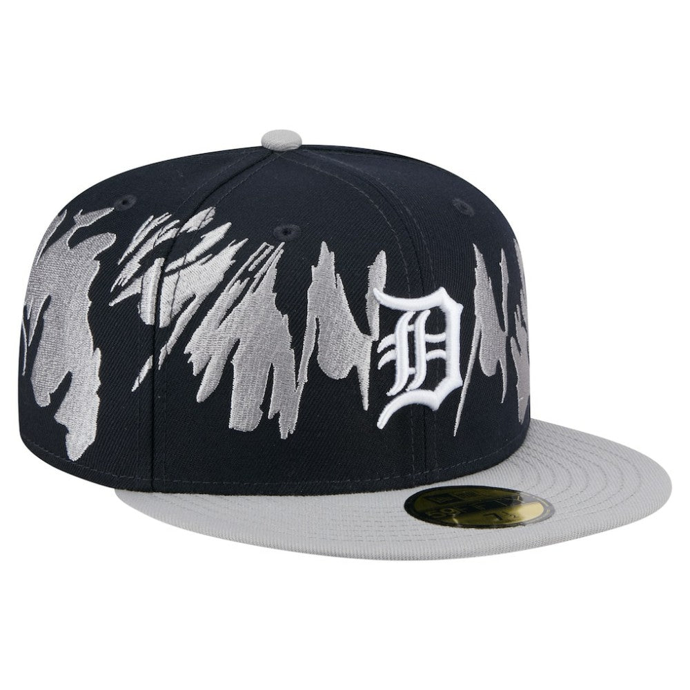 Detroit Tigers New Era Retro Pattern 59FIFTY Fitted Hat - MLB Hats