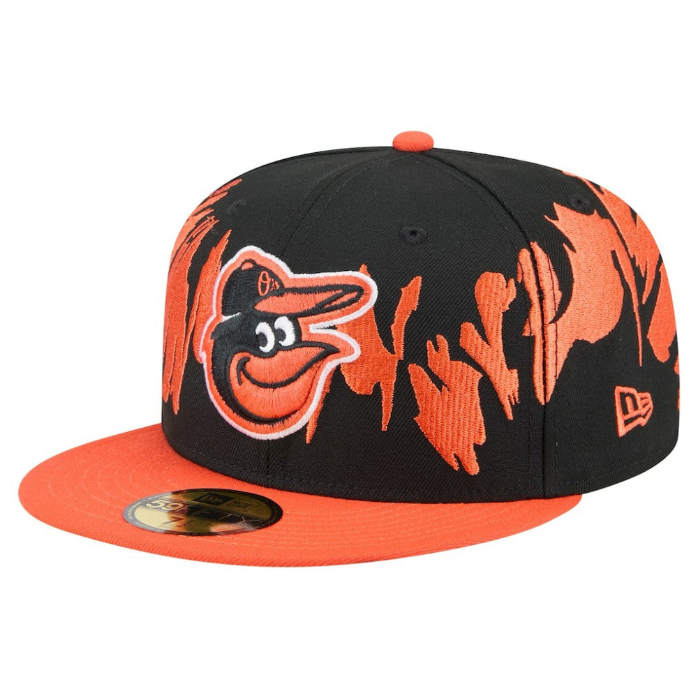 Baltimore Orioles New Era Retro Pattern 59FIFTY Fitted Hat - MLB Hats