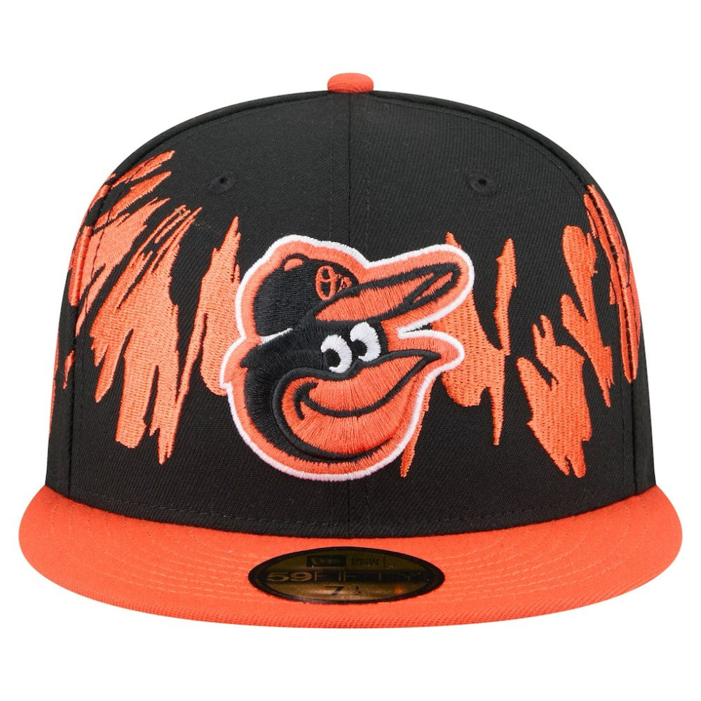 Baltimore Orioles New Era Retro Pattern 59FIFTY Fitted Hat - MLB Hats