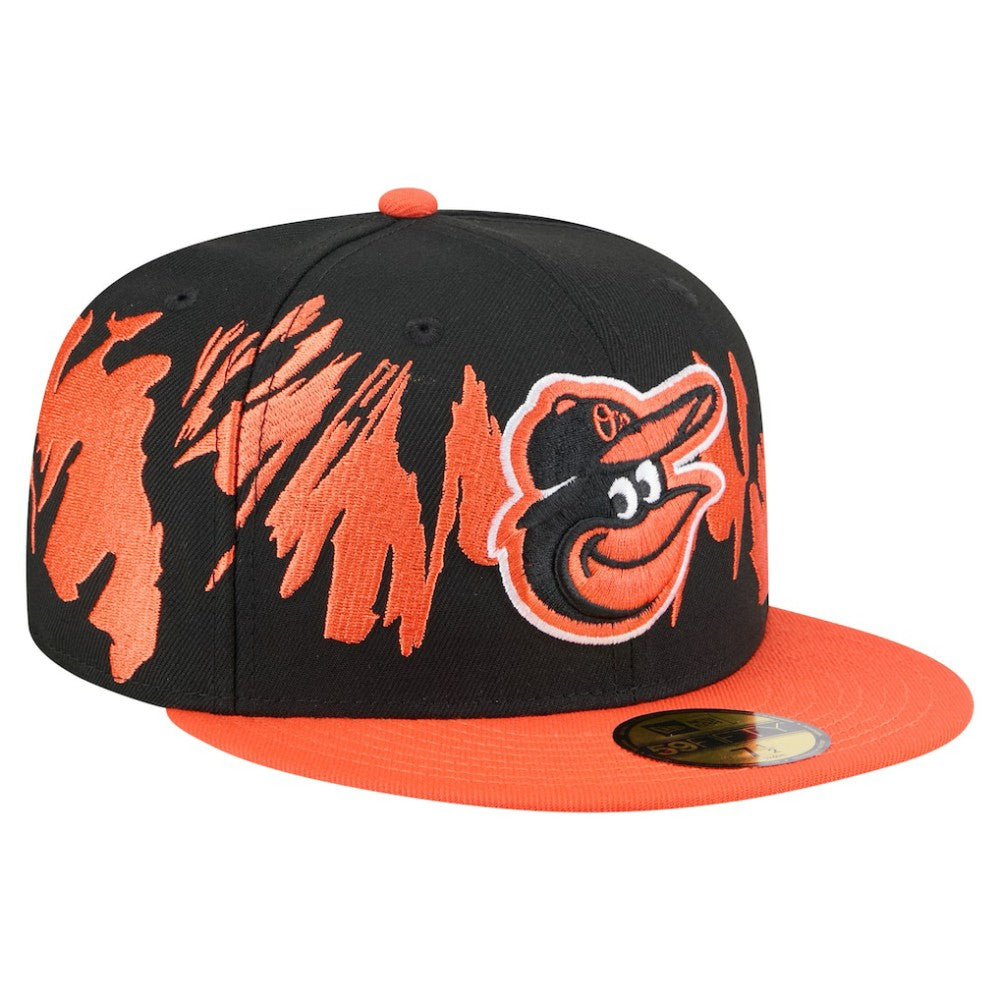 Baltimore Orioles New Era Retro Pattern 59FIFTY Fitted Hat - MLB Hats