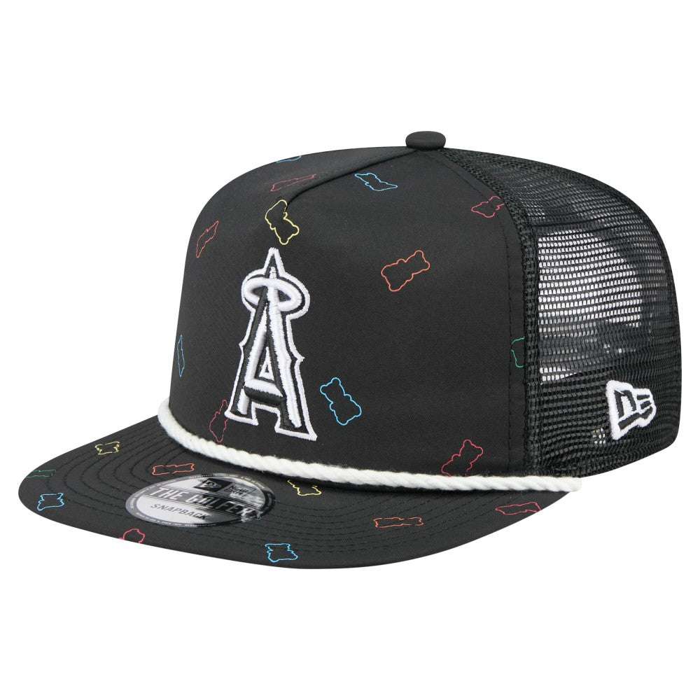 Los Angeles Angels New Era Gummy Golfer Trucker Adjustable Hat - MLB Hats