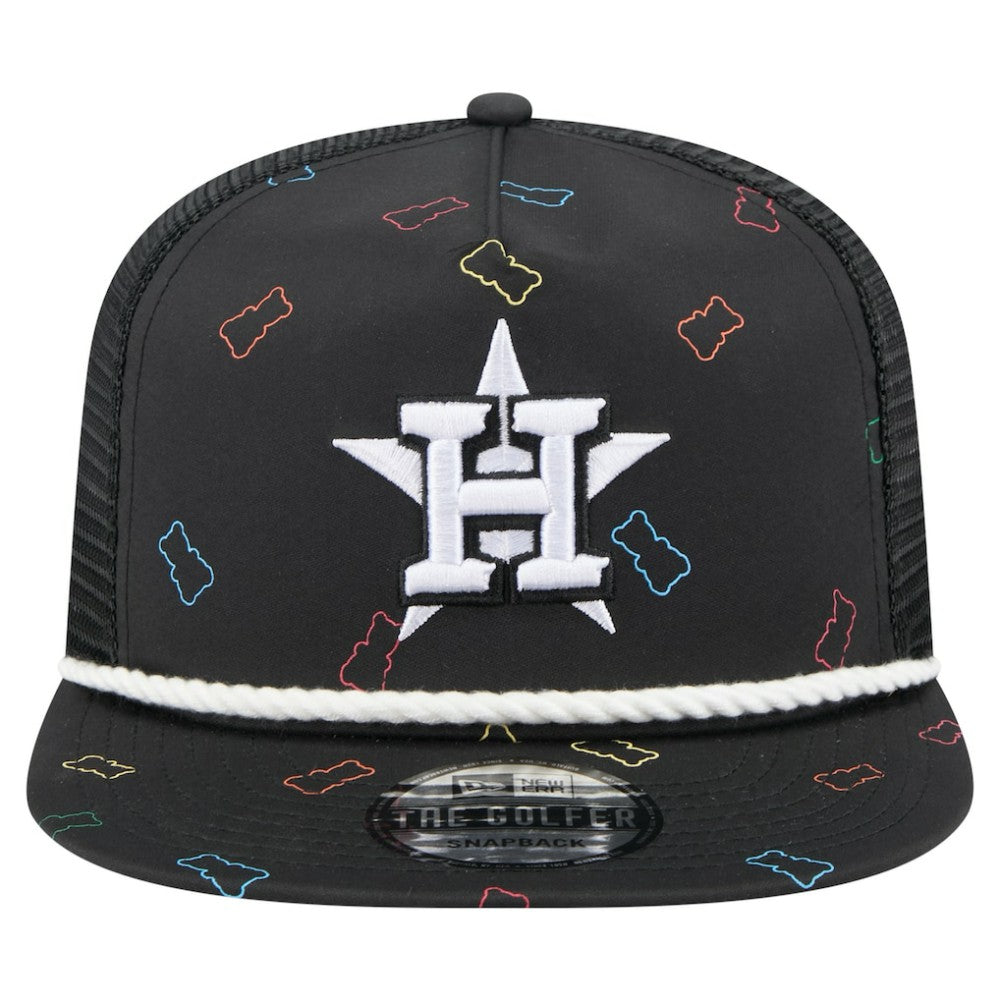 Houston Astros New Era Gummy Golfer Trucker Adjustable Hat - MLB Hats