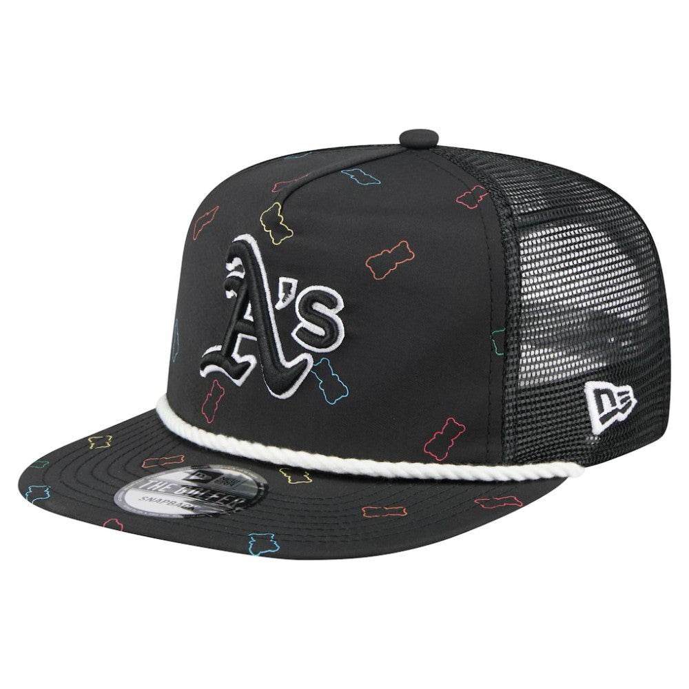 Athletics New Era Gummy Golfer Trucker Adjustable Hat - MLB Hats