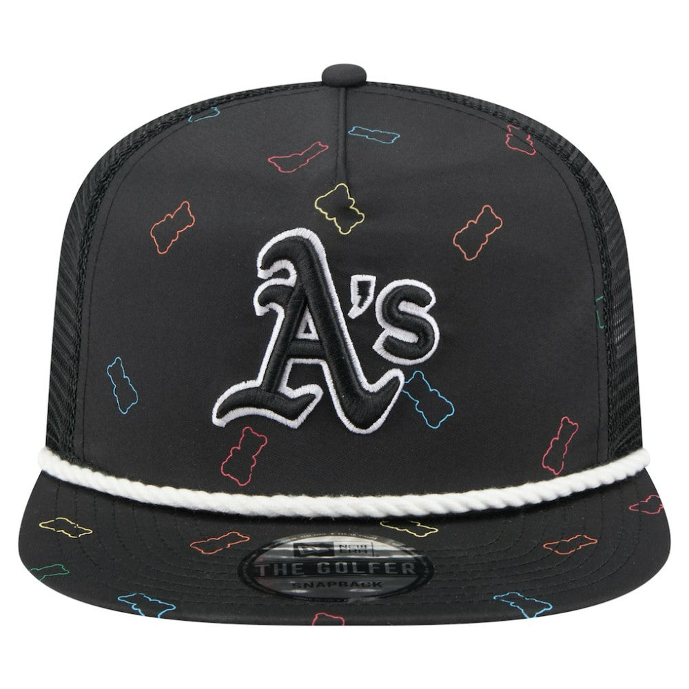 Athletics New Era Gummy Golfer Trucker Adjustable Hat - MLB Hats