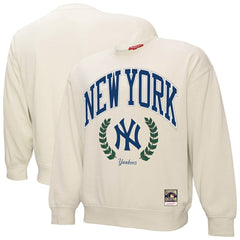 New York Yankees Mitchell & Ness Women's Cooperstown Collection Laurel Pullover Sweatshirt - MLB Pullover