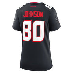 Houston Texans Andre Johnson  Women's Team Retired Player Game Jersey | NFL Outlet