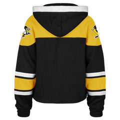 Pittsburgh Penguins '47 Women's Cropped Superior Lacer Pullover Hoodie -  NHL Hoodies