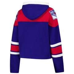 New York Rangers '47 Women's Cropped Superior Lacer Pullover Hoodie -  NHL Hoodies