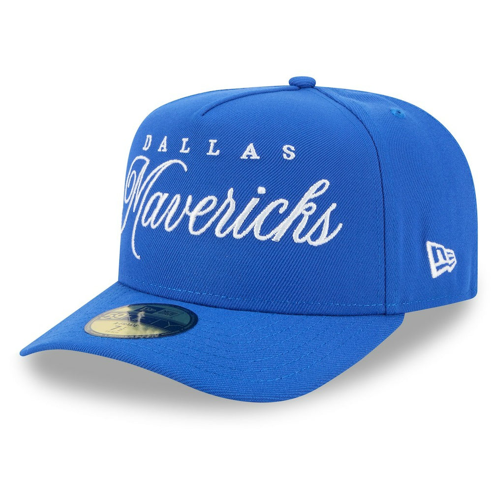 Blue Dallas Mavericks 2025 NBA Draft A-Frame 59FIFTY Fitted Hat sale | NBA