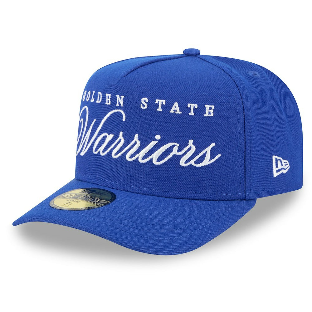 Royal Golden State Warriors 2025 NBA Draft A-Frame 59FIFTY Fitted Hat sale | NBA