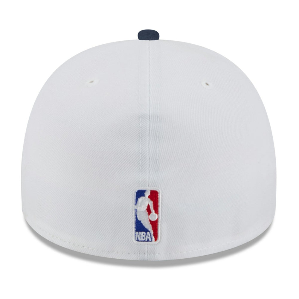 White/Navy Washington Wizards 2025 NBA Draft A-Frame 59FIFTY Fitted Hat | NBA