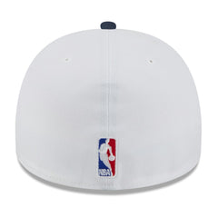 White/Navy Washington Wizards 2025 NBA Draft A-Frame 59FIFTY Fitted Hat | NBA