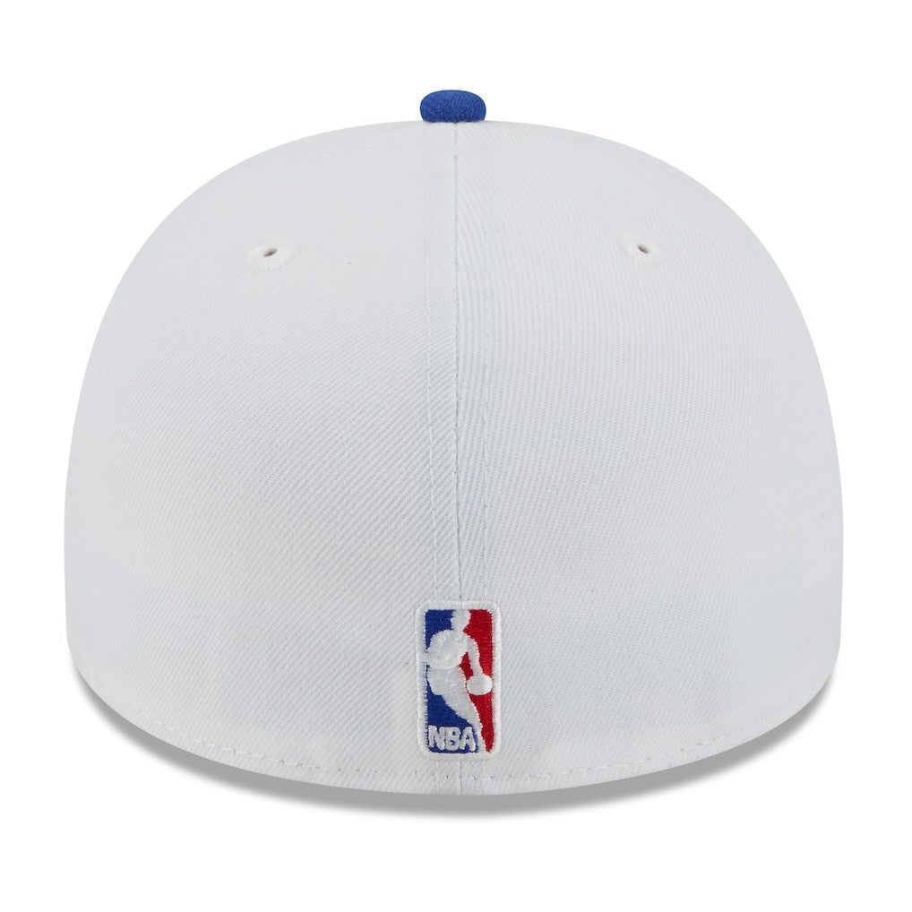 White/Royal Philadelphia 76ers 2025 NBA Draft A-Frame 59FIFTY Fitted Hat | NBA