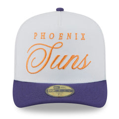 White/Purple Phoenix Suns 2025 NBA Draft A-Frame 59FIFTY Fitted Hat | NBA