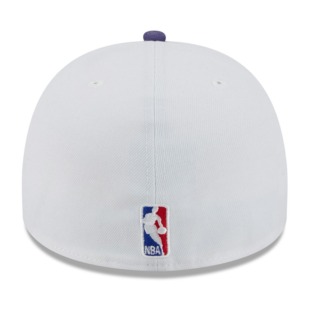 White/Purple Phoenix Suns 2025 NBA Draft A-Frame 59FIFTY Fitted Hat | NBA