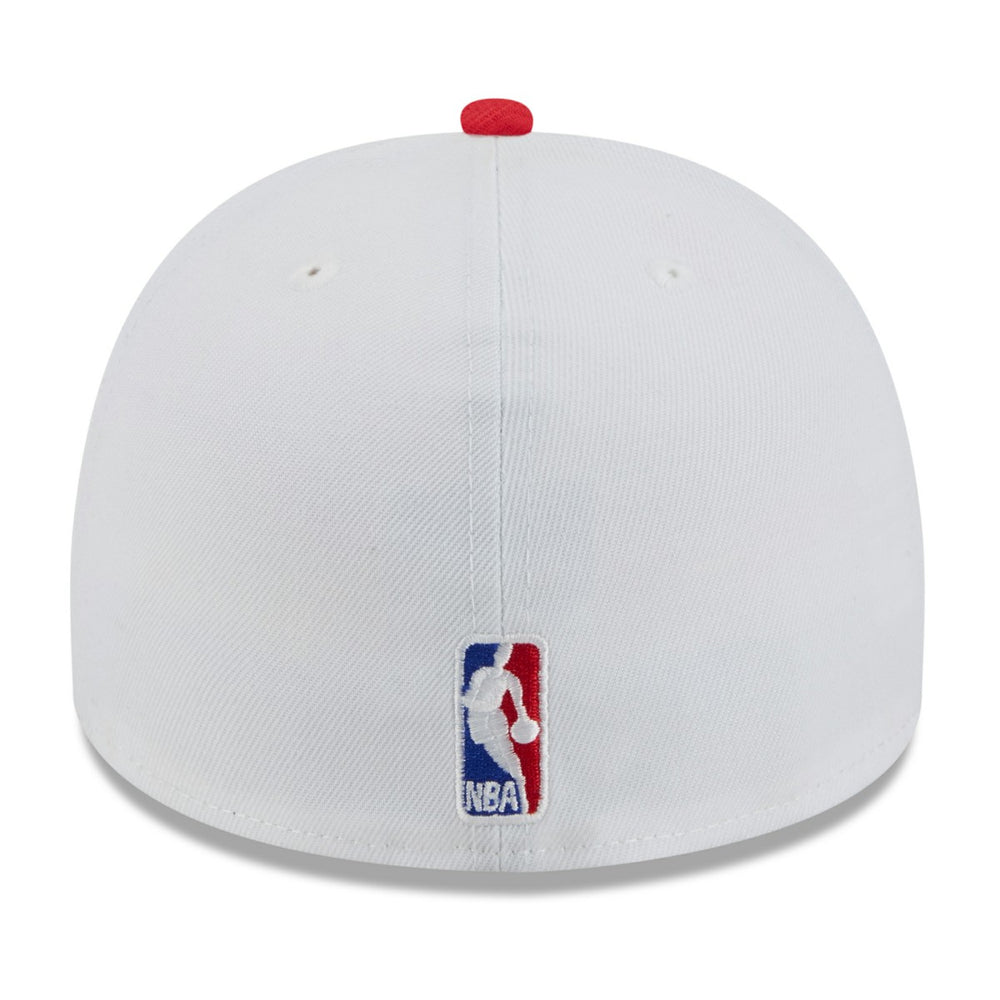 White/Red Toronto Raptors 2025 NBA Draft A-Frame 59FIFTY Fitted Hat | NBA