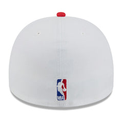 White/Red Toronto Raptors 2025 NBA Draft A-Frame 59FIFTY Fitted Hat | NBA