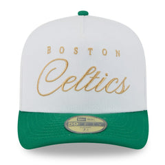 White/Kelly Green Boston Celtics 2025 NBA Draft A-Frame 59FIFTY Fitted Hat | NBA