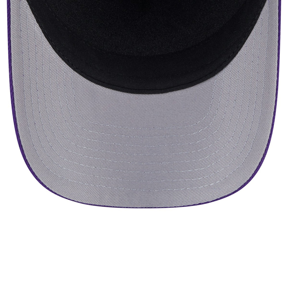 Purple Los Angeles Lakers 2025 NBA Draft M-Crown A-Frame 9FORTY Adjustable Hat | NBA