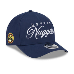 Navy Denver Nuggets 2025 NBA Draft M-Crown A-Frame 9FORTY Adjustable Hat sale | NBA