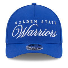 Royal Golden State Warriors 2025 NBA Draft M-Crown A-Frame 9FORTY Adjustable Hat sale | NBA