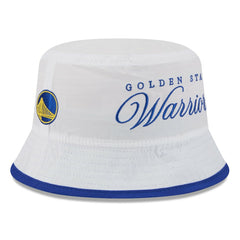 White/Royal Golden State Warriors 2025 NBA Draft Nylon Bucket Hat sale | NBA