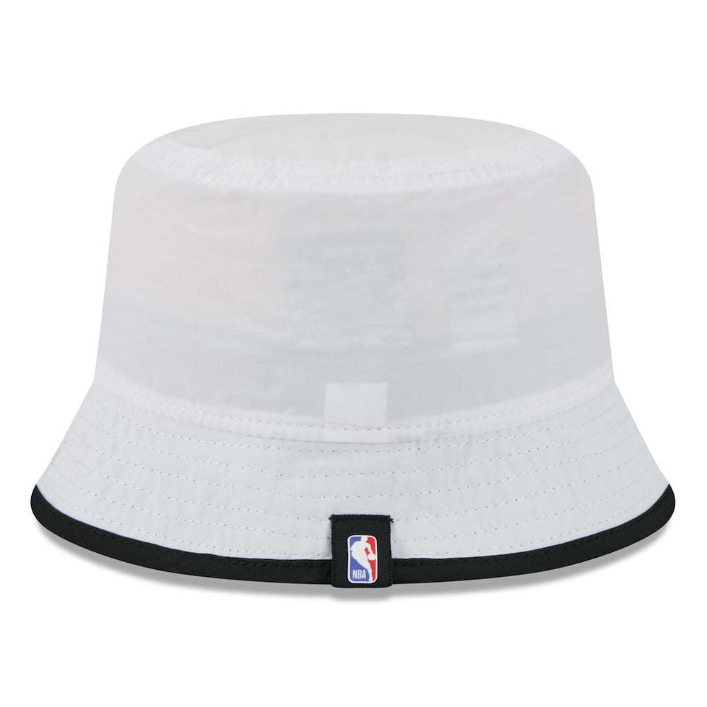 White/Black Chicago Bulls 2025 NBA Draft Nylon Bucket Hat | NBA