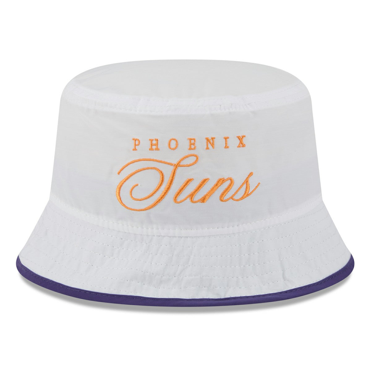 White/Purple Phoenix Suns 2025 NBA Draft Nylon Bucket Hat | NBA