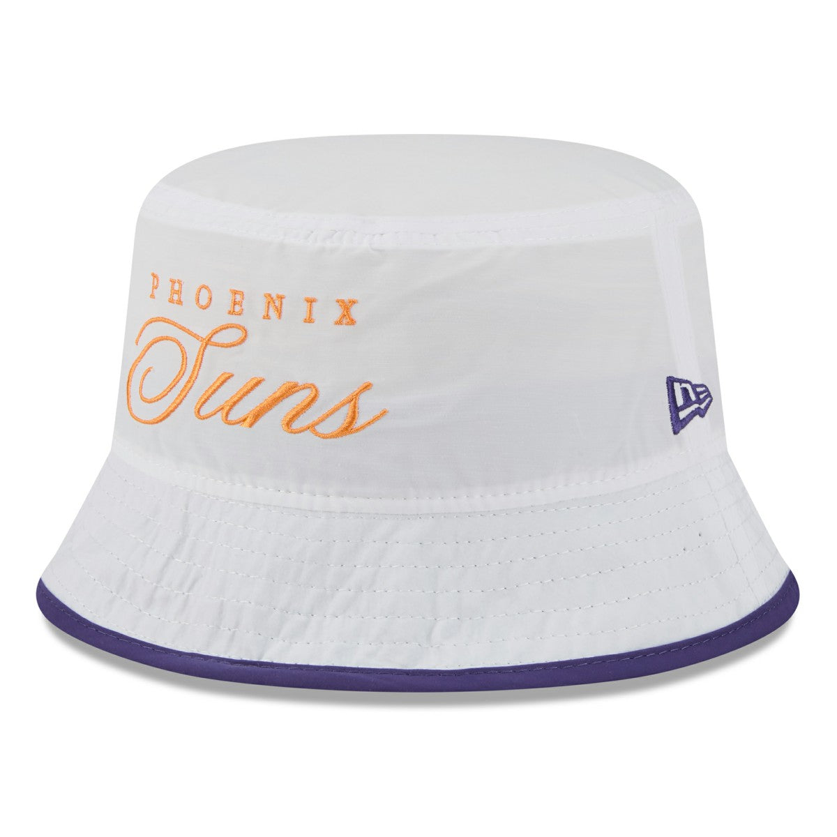 White/Purple Phoenix Suns 2025 NBA Draft Nylon Bucket Hat | NBA