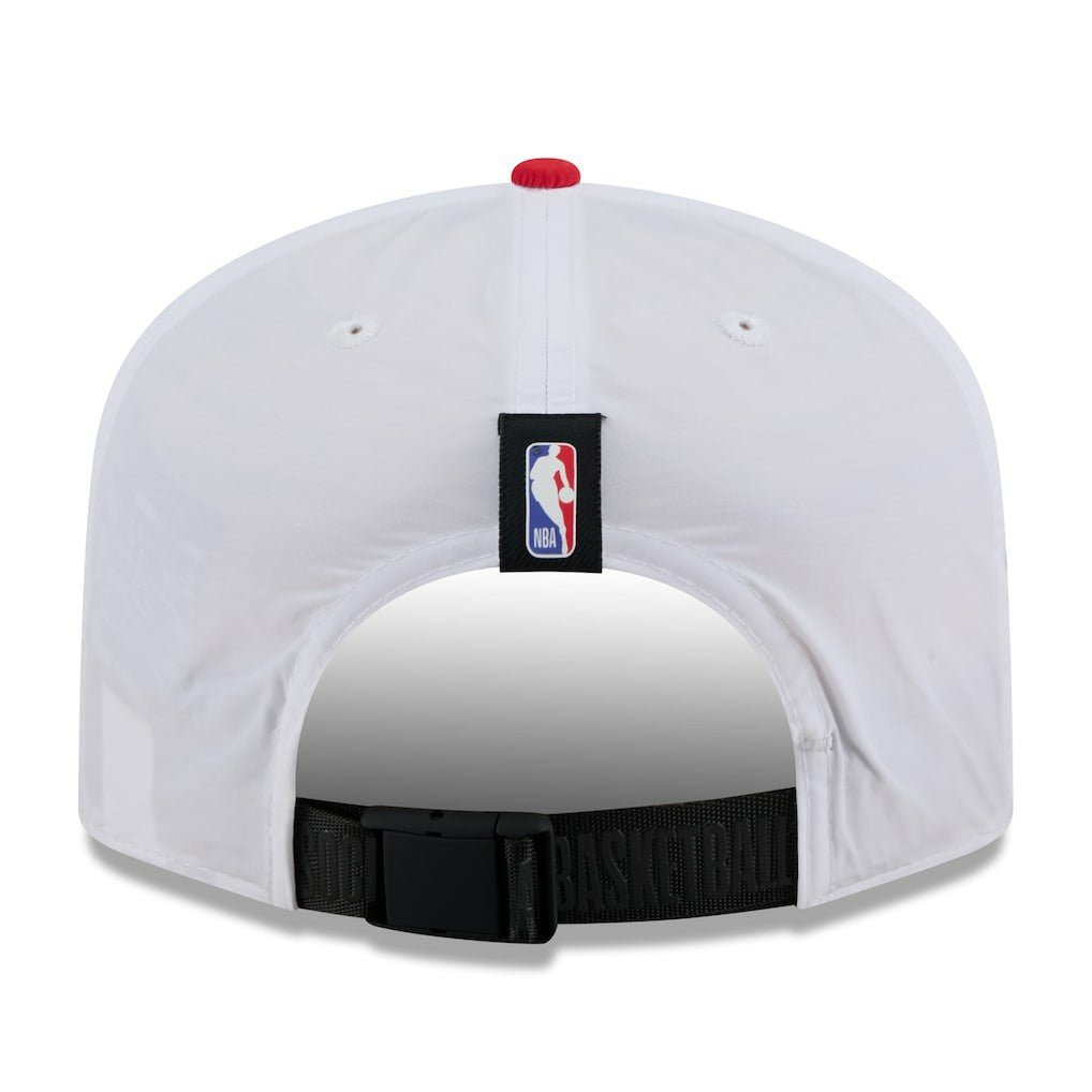 White/Red Houston Rockets 2025 NBA Draft On-Stage Nylon 19TWENTY Adjustable Hat sale | NBA
