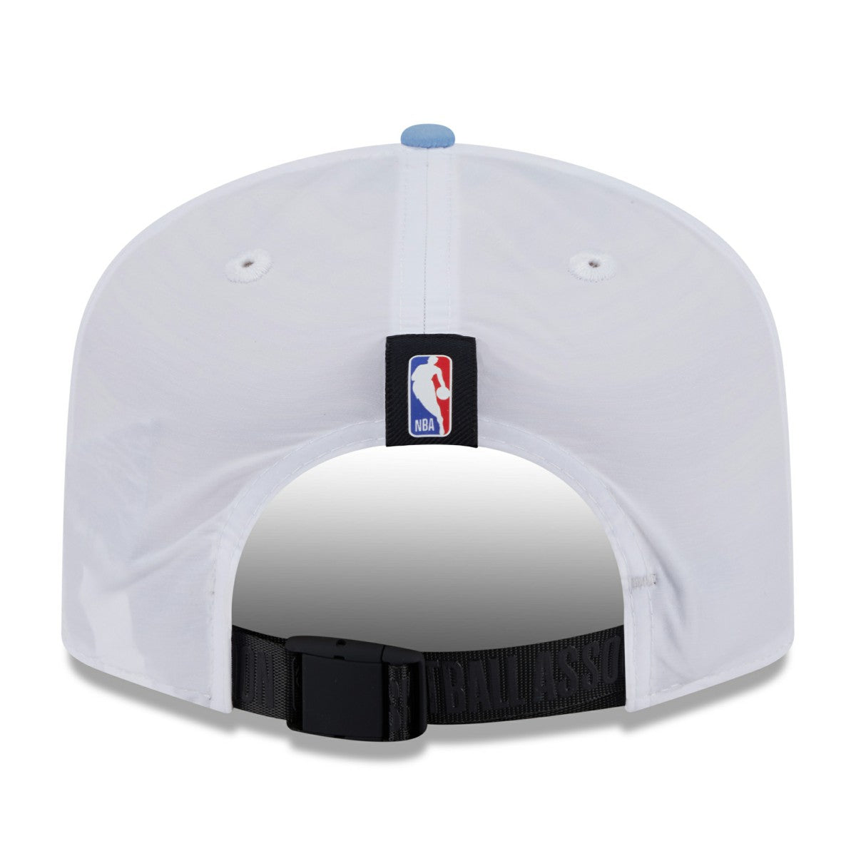 White/Light Blue Memphis Grizzlies 2025 NBA Draft On-Stage Nylon 19TWENTY Adjustable Hat | NBA